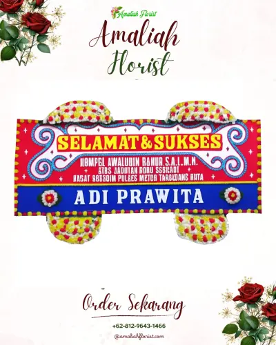 Karangan Bunga Ucapan Selamat sumurlaban